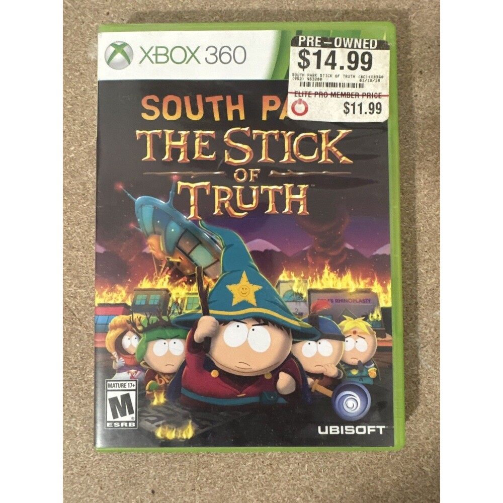 South Park: The Stick of Truth (Xbox 360, 2014) Complete Tested Working